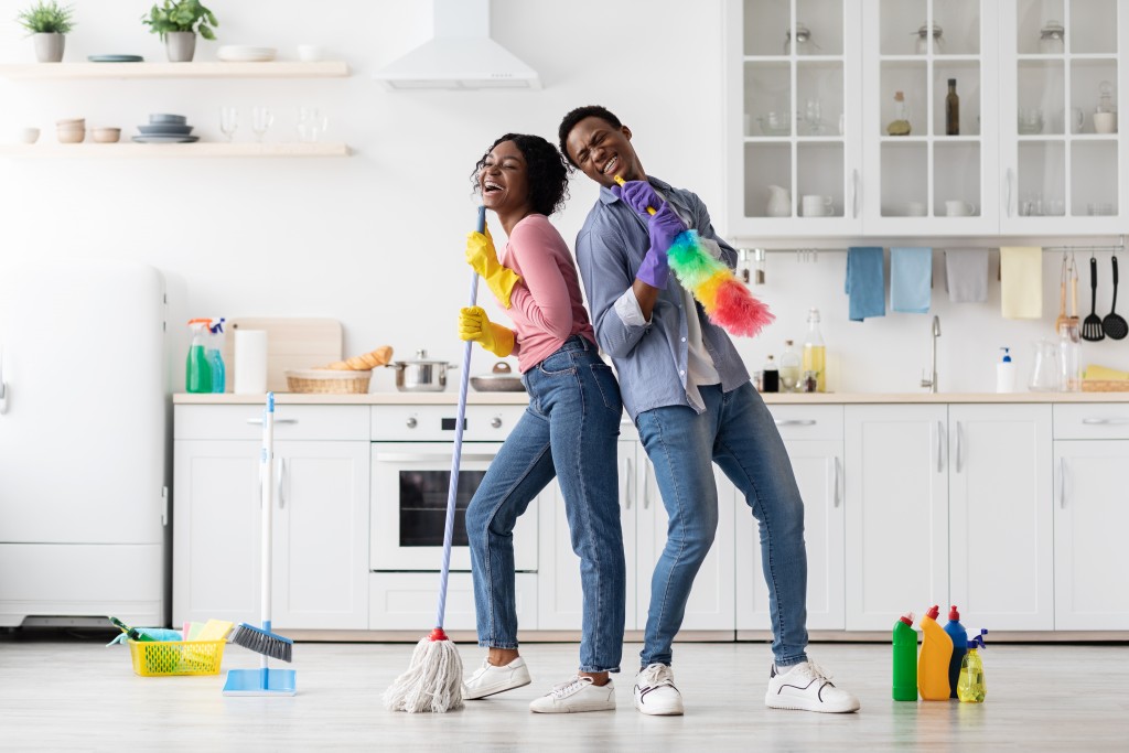 Our kitchen is clean. Does it matter? I say 